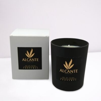 Atmosphere scented candle 180g Alcante, Honey from the hills