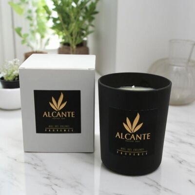 Candela profumata d'atmosfera 180g Alcante, Miele di collina