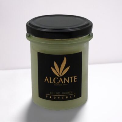 Bougie parfumée Ambiance 150g Alcante, Miel des collines