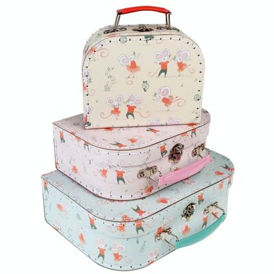 Storage cases (set of 3) - Mimi and Milo