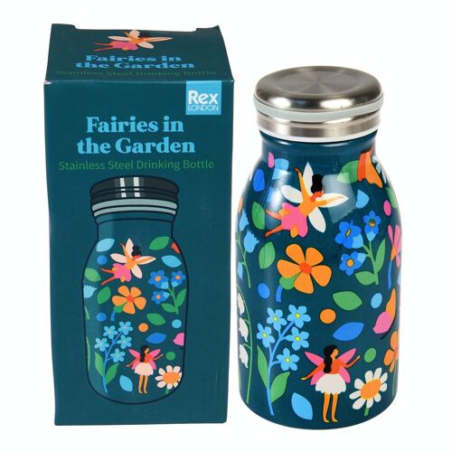 FAIRIES IN THE GARDEN 250ML STAINLESS STEEL BOTTLE