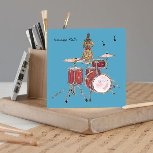 Drums Greeting Card