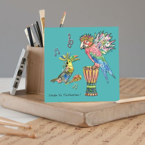 Maracas Greeting Card