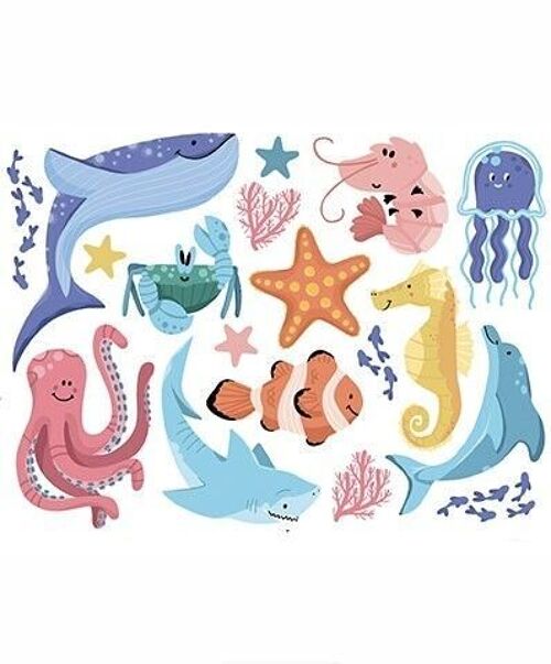 Tatouage éphémère : Mini Under The Sea