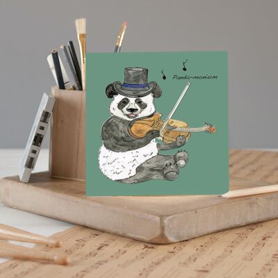 Violin Greeting Card