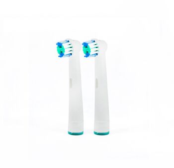 Pack de 2 brossettes compatibles Oral-B Sensitive Action