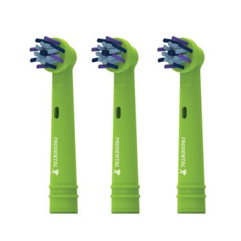 Pack de 3 brossettes compatible Oral-B Multi Action Colors Apple Green 2