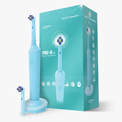 Cepillo de dientes eléctrico Pro-R 150 White Action Whitening Care + 2 cabezales de repuesto