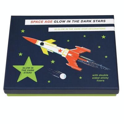 Glow in the dark stars - Space Age