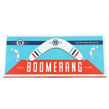 Boomerang en bois - Ours sauvage 2
