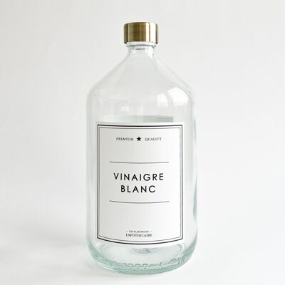 Bottiglia Aceto Bianco Trasparente - 1000 ml