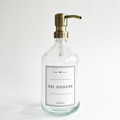 Flacon Gel Douche Transparent