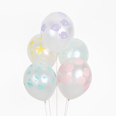 5 Luftballons: Meerjungfrau