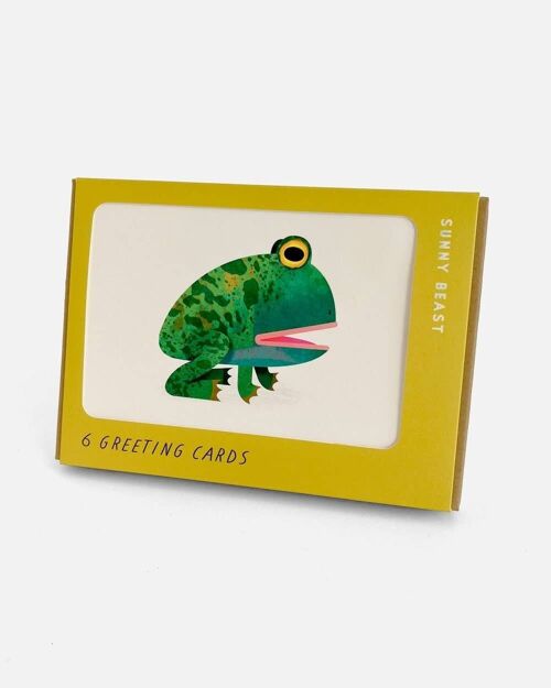 6 Greeting Card Set Creatures