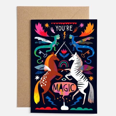 Sei una carta magica