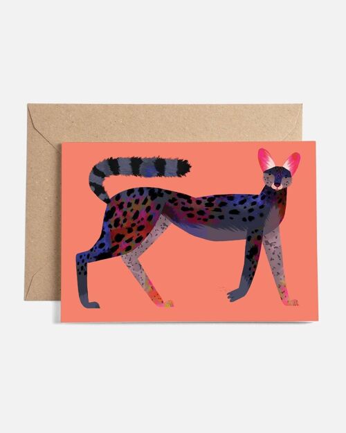 Black Serval Card
