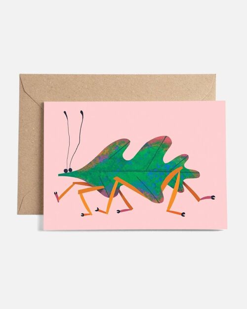 Leaf Insect Card