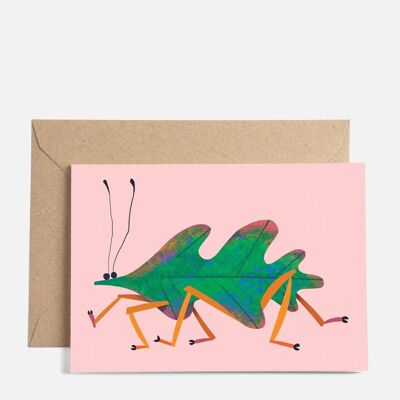 Leaf Insect Card