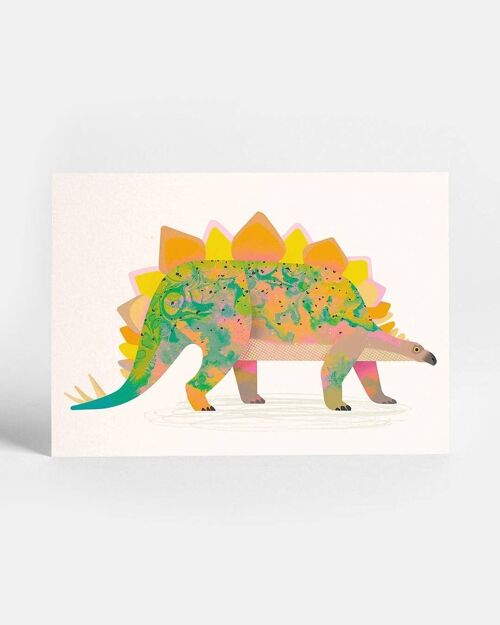 Stegosaurus Postcard