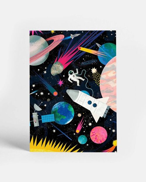 Space Postcard