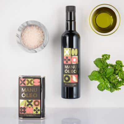 Bidon de 250 ml d'huile d'olive Manuóleo du Portugal