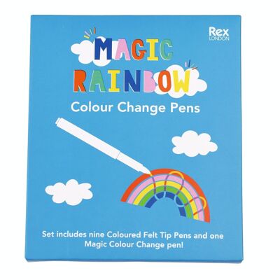 Magic colour change pens