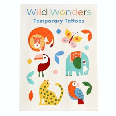 Temporary tattoos - Wild Wonders