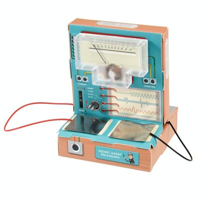 Secret Agent lie detector kit