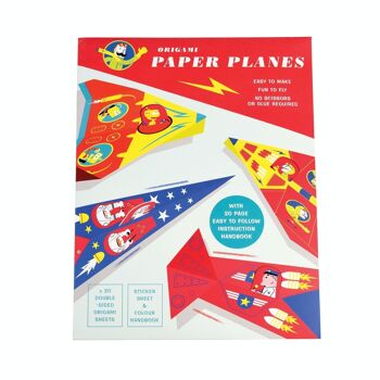 Kit origami enfant - Avions en papier 2