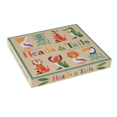 Heads and tails game - Colourful Creatures