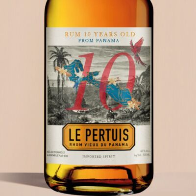 Rum invecchiato 10 anni di Panama LE PERTUIS 70cl - 40%