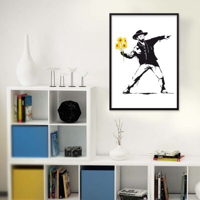 Cartello di Banksy Van Gogh