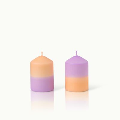 Dip Dye Candle M: Lollipop