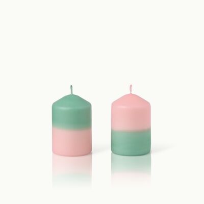 Dip Dye Candle M: One in a Melon