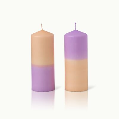 Dip Dye Candle XL: Lollipop