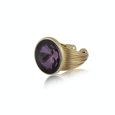 ISLA STATEMENT STONE ADJUSTABLE RING 2671