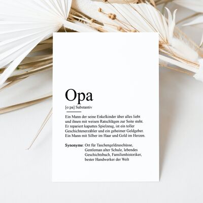 Postcard OPA Definition