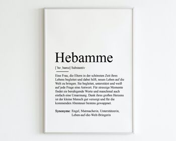 Poster Définition SAGE-FEMME 2