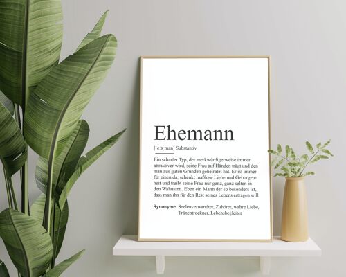 Poster EHEMANN Definition