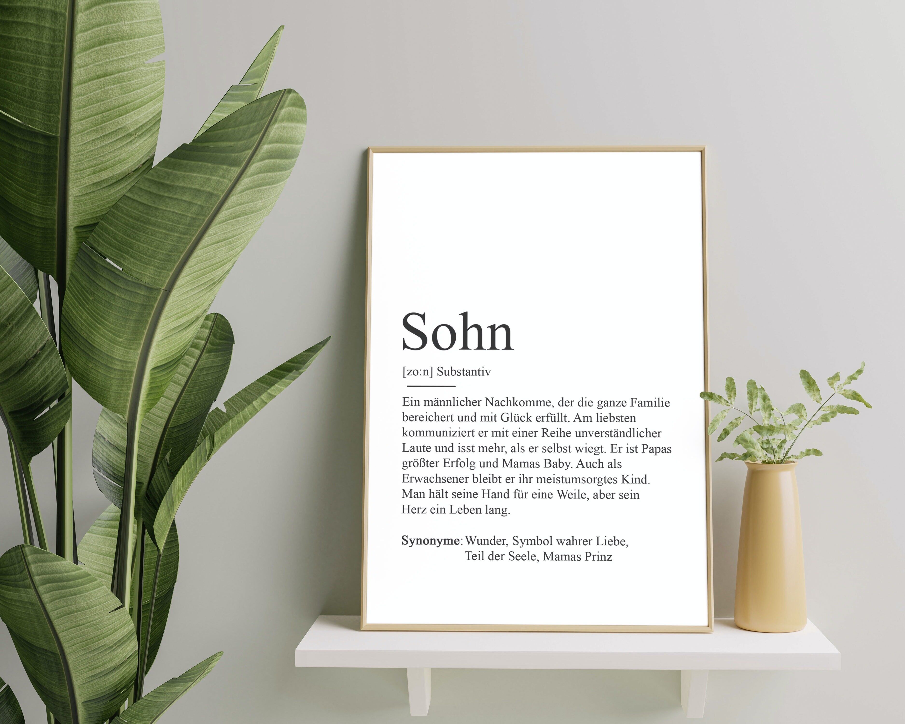 Poster FIGLIO Definizione