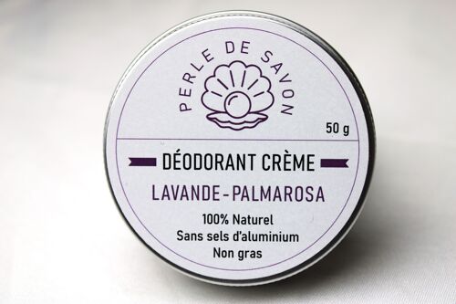 Déodorant crème Lavande-Palmarosa