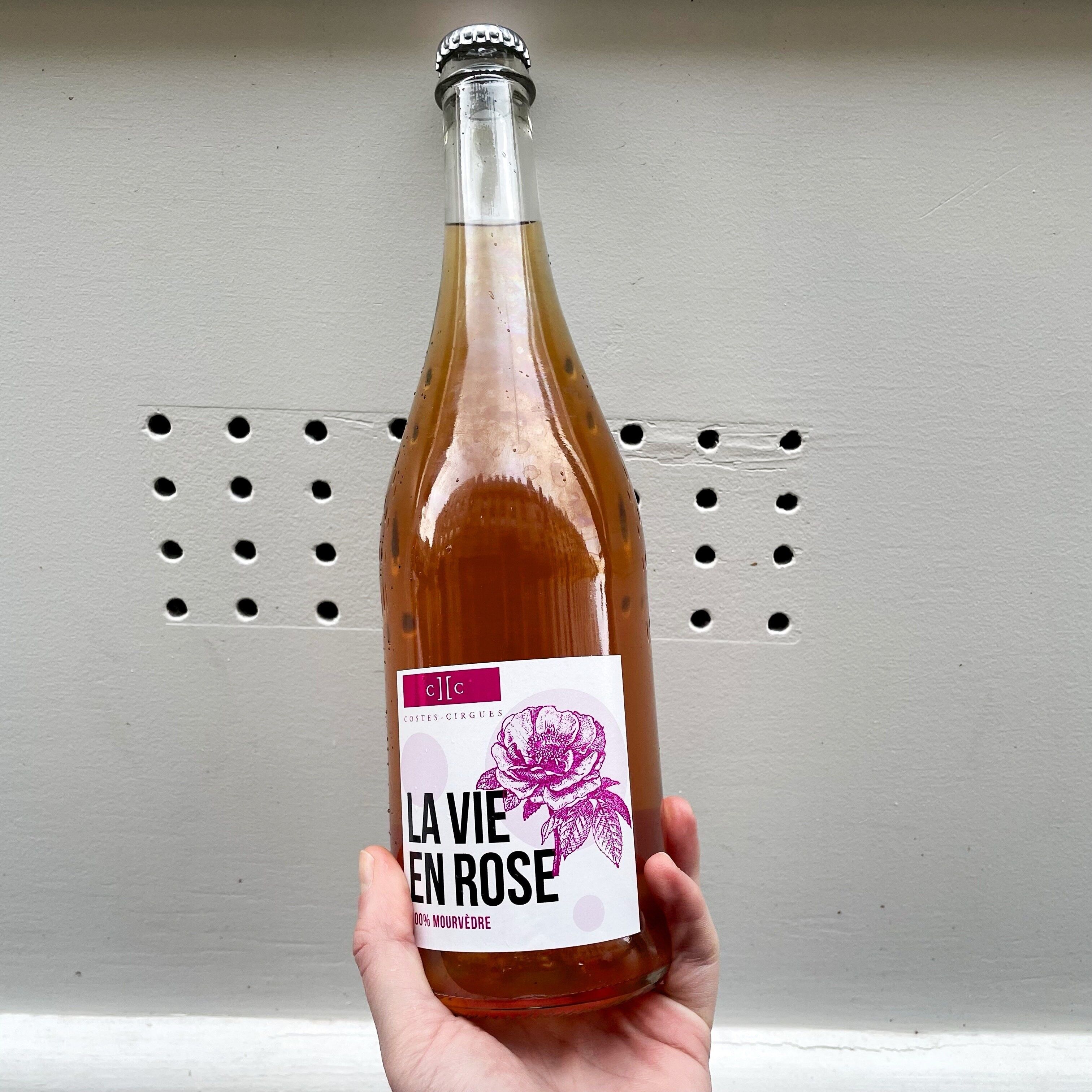 Buy wholesale Sparkling natural rosé La vie en rose Without sulfites