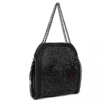 Sac clone Falabella Black Gloss 3