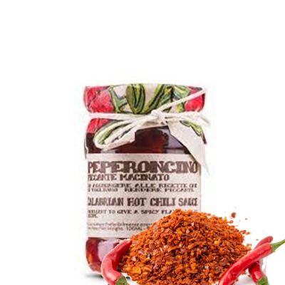 Calabrian ground hot pepper in olive oil