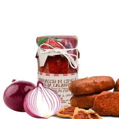 Embrace red onion from Tropea and 'Nduja from Spilinga