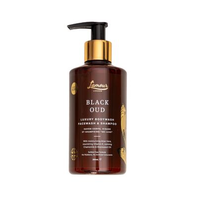 Black Oud Facewash-Bodywash-Shampoo 3 in 1