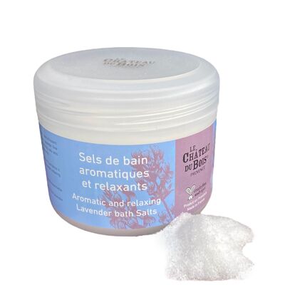 Sels de bain aromatiques à la lavande fine