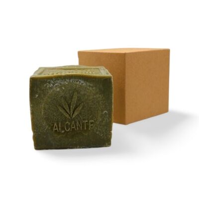Alcante refined Marseille soap cube