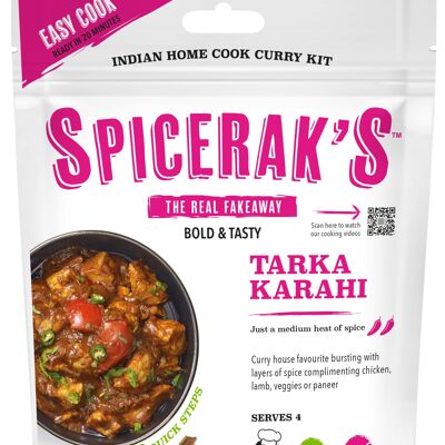 KIT DE COCINA CASERA DE CURRY TARKA KARAHI