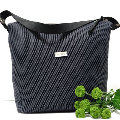 Bolso Hobo grande gris para regalar el día de San Valentín